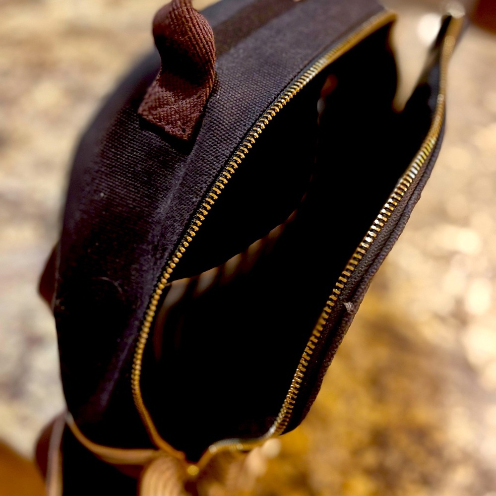 HENRI BENDEL Centennial Stripe Canvas Backpack